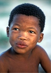 Un enfant Khoisan